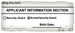 Armed Security Guard Application New York Armed Security Guard Application New York